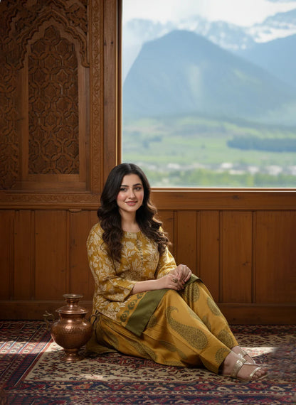 Lustrous Silk | Farshi-Shalwar (Stitched 2 Pcs)