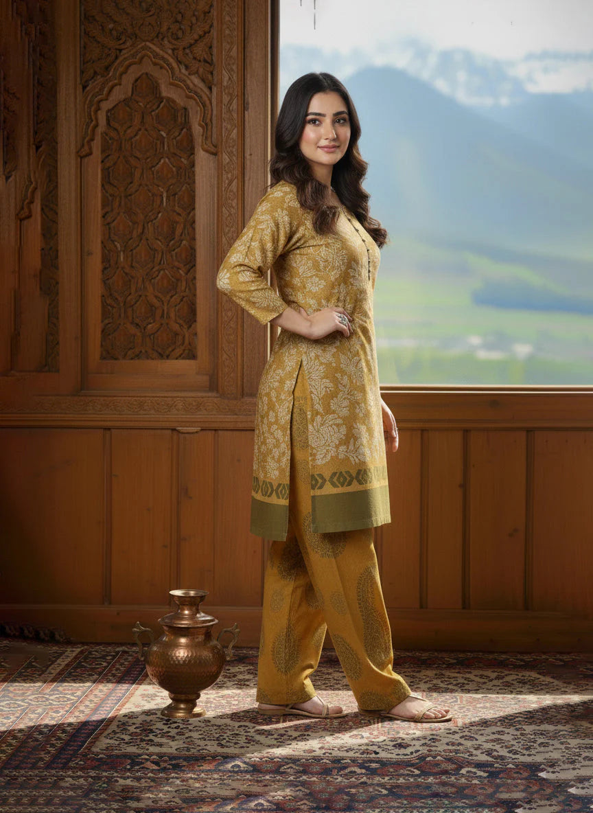 Lustrous Silk | Farshi-Shalwar (Stitched 2 Pcs)