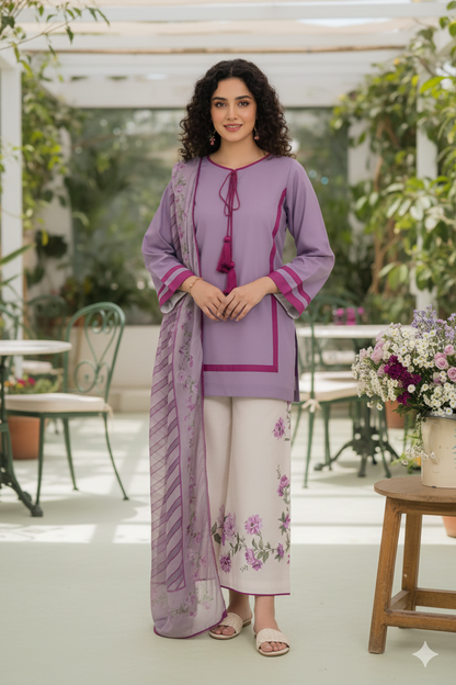 Lavender  3-Piece Suit