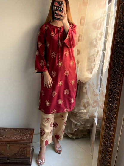 Zindagi (Stitched 2 Pcs)