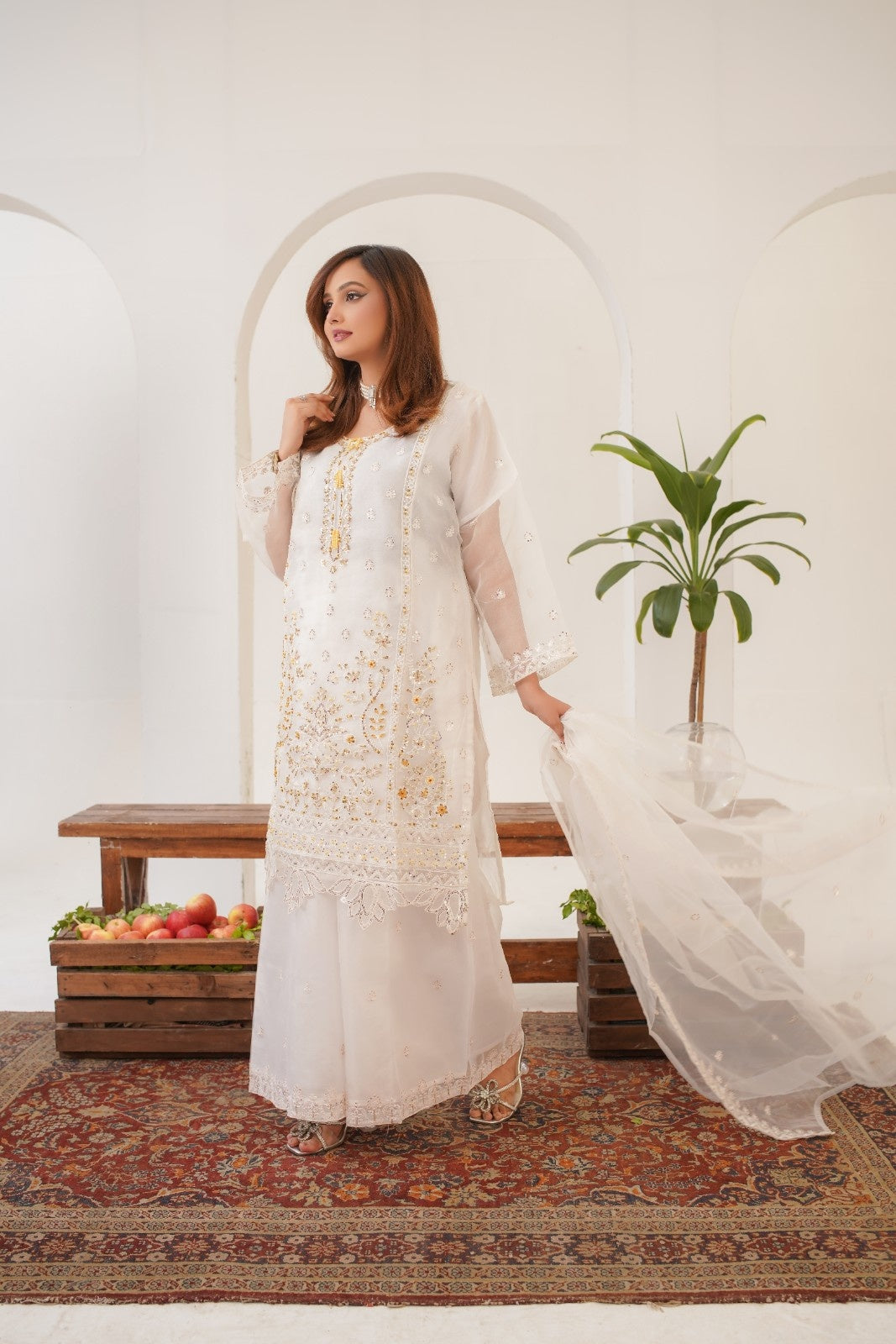 Rabeeca Fancy  ( Stitched 3 Pcs )