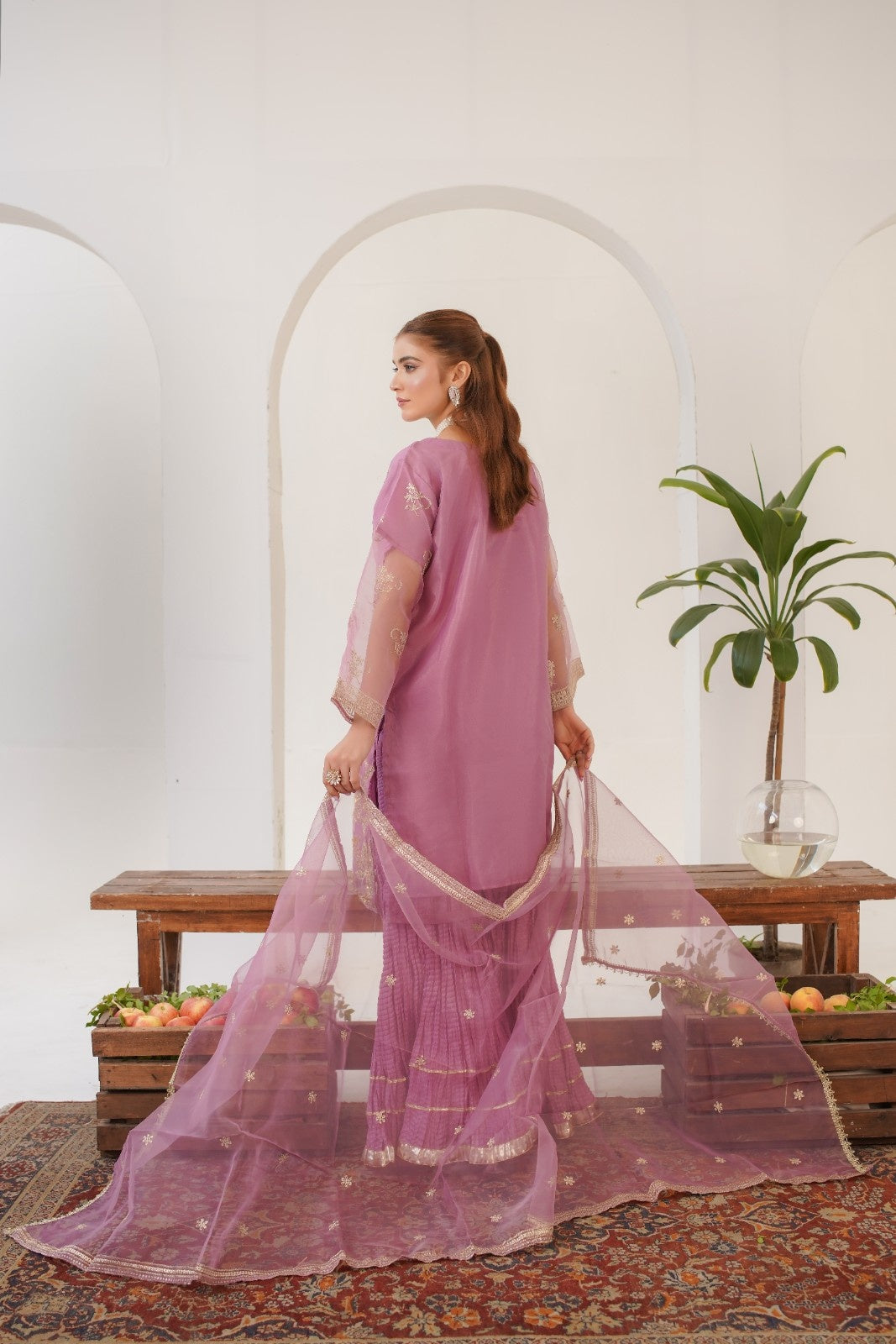 Parsa Fancy  ( Stitched 3 Pcs )