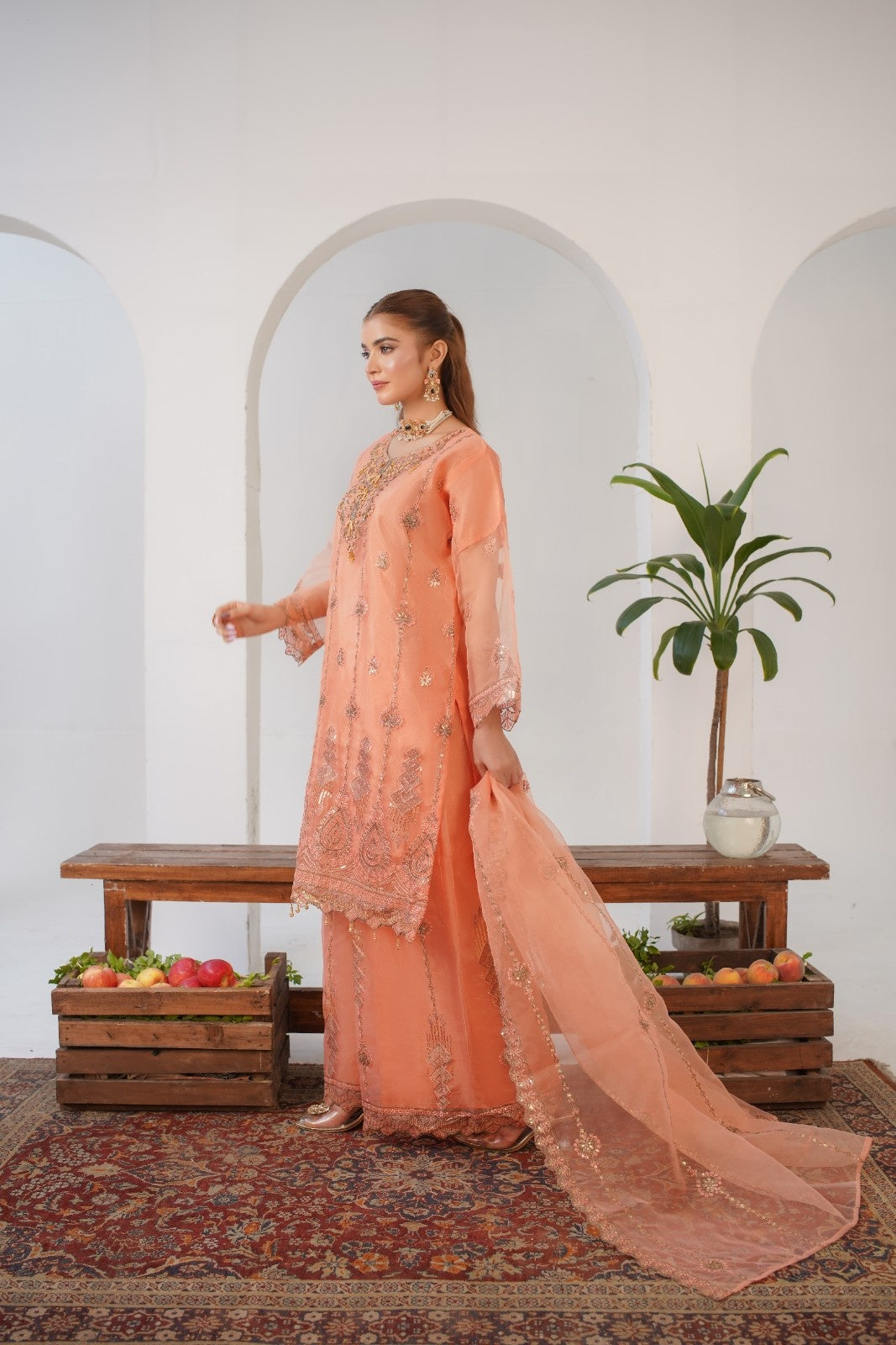 Parsa Fancy  ( Stitched 3 Pcs )