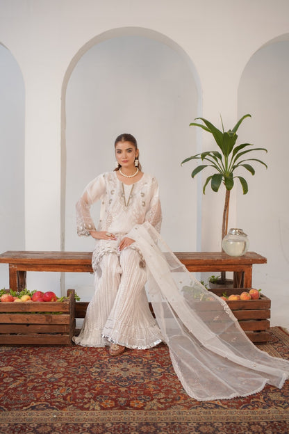 Opal Fancy (Embroided 3 PCs)