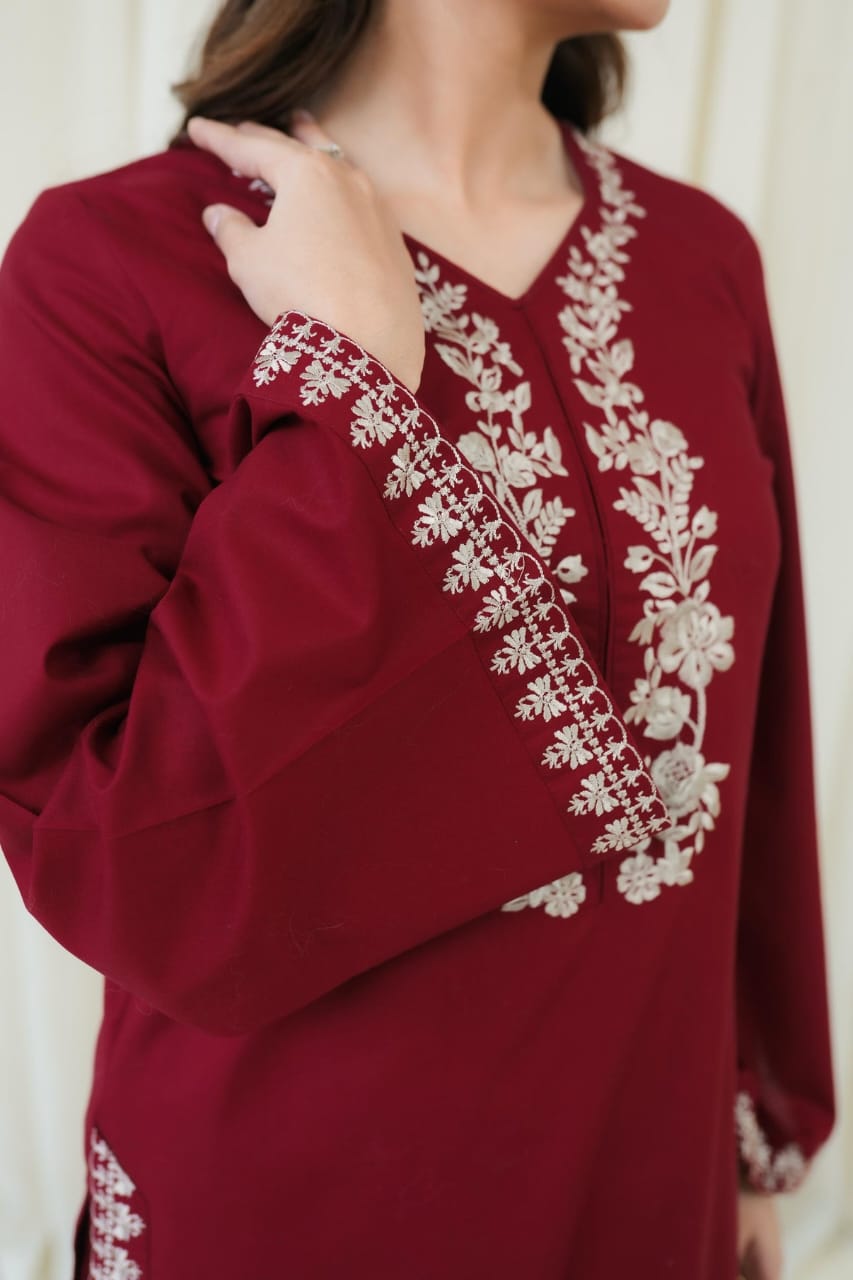 Agha Noor ( Embroided 2 PCs)