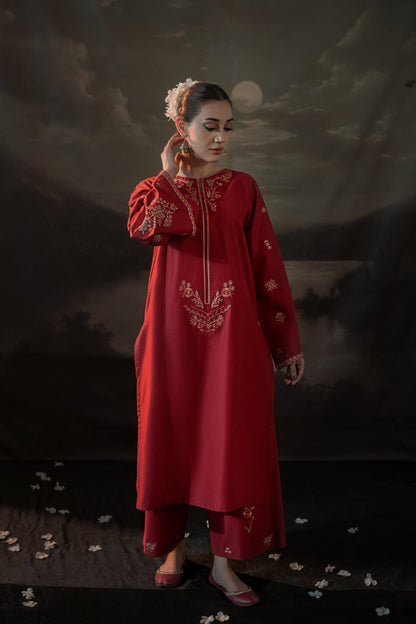 Tulip Long Length (Embroided 2 PCs)