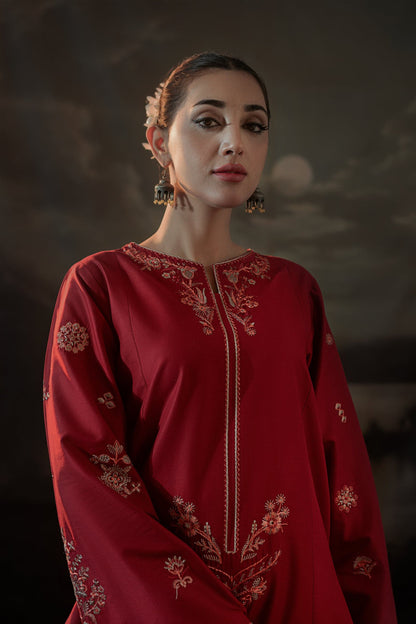 Tulip Long Length (Embroided 2 PCs)