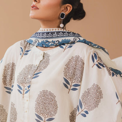 NOOR ZAAR (Stitched 3 Pcs)