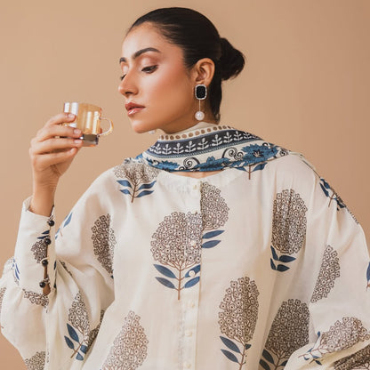 NOOR ZAAR (Stitched 3 Pcs)