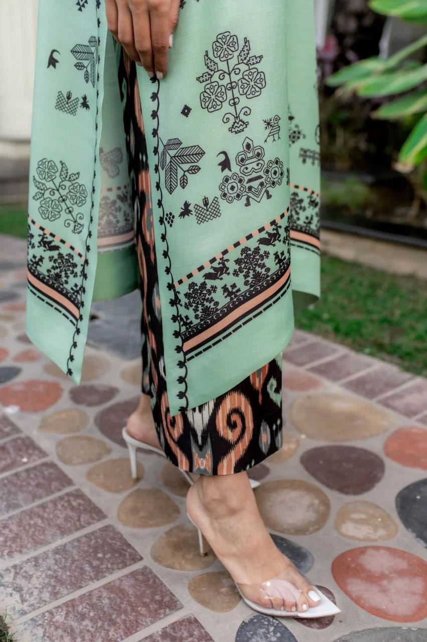 Abrish (Stitched 2 Pcs)