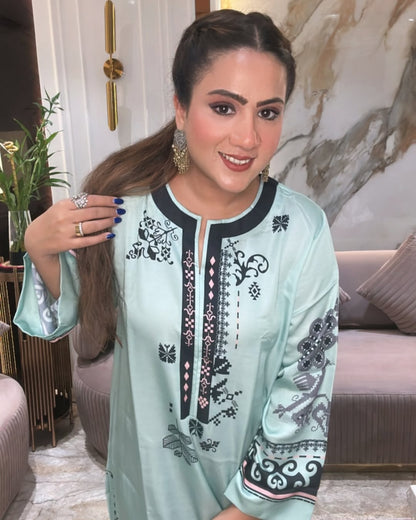 Abrish (Stitched 2 Pcs)