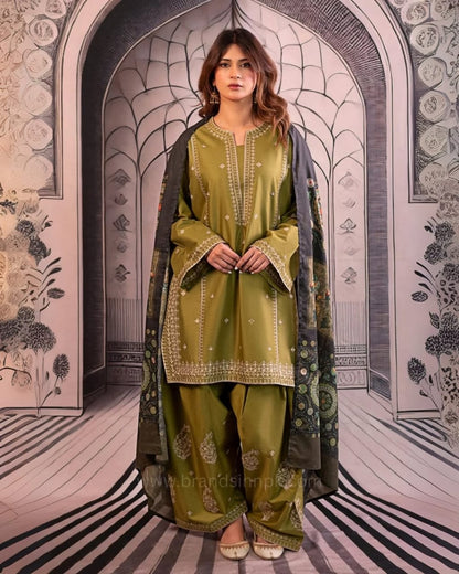 Nihal (Embroided 2  PCs)