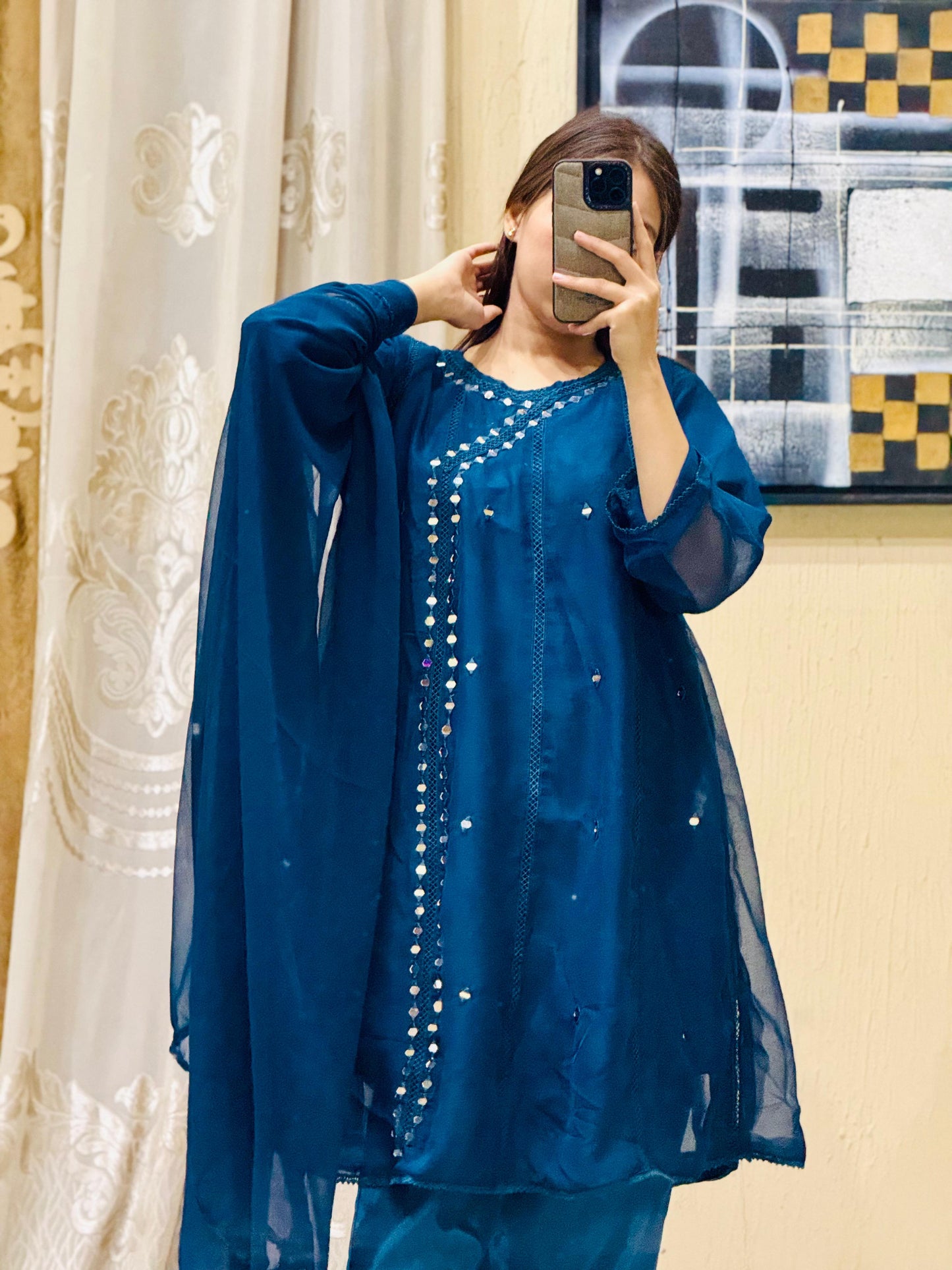 Mahnoor  ( Stitched 3 Pcs )