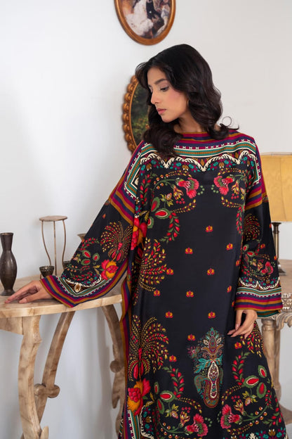 Zarqa ( Stitched 2 Pcs )