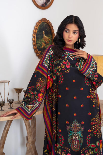 Zarqa ( Stitched 2 Pcs )