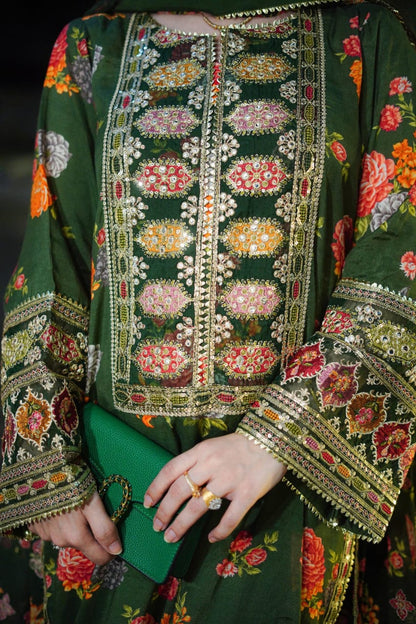 Aleena Digital Embroidery 3 PCs