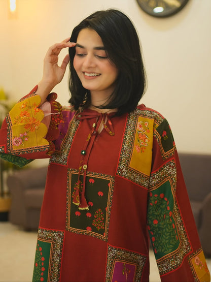 Zareen ( Stitched 2 Pcs)