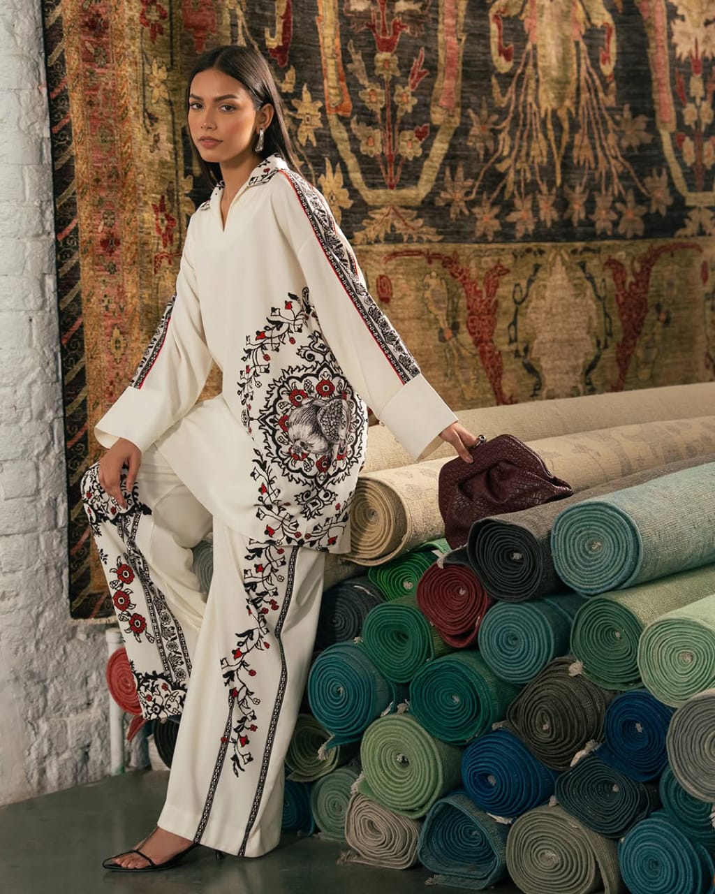 Royal Mulberry (Stitched 2 Pcs)