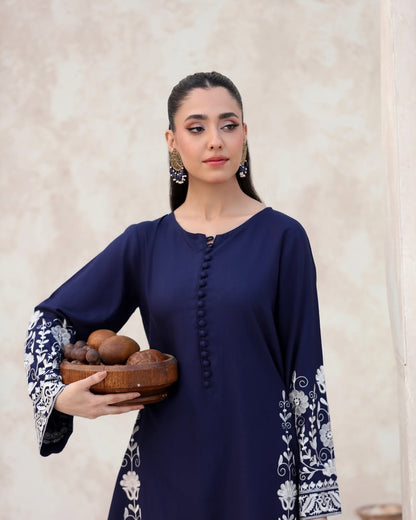 Arzou Long Length (Embroidery 2 PCs)