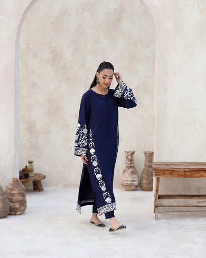 Arzou Long Length (Embroidery 2 PCs)