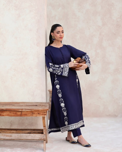 Arzou Long Length (Embroidery 2 PCs)