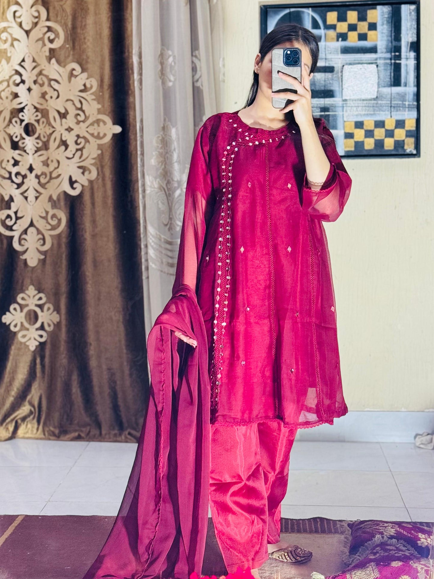 Mahnoor  ( Stitched 3 Pcs )