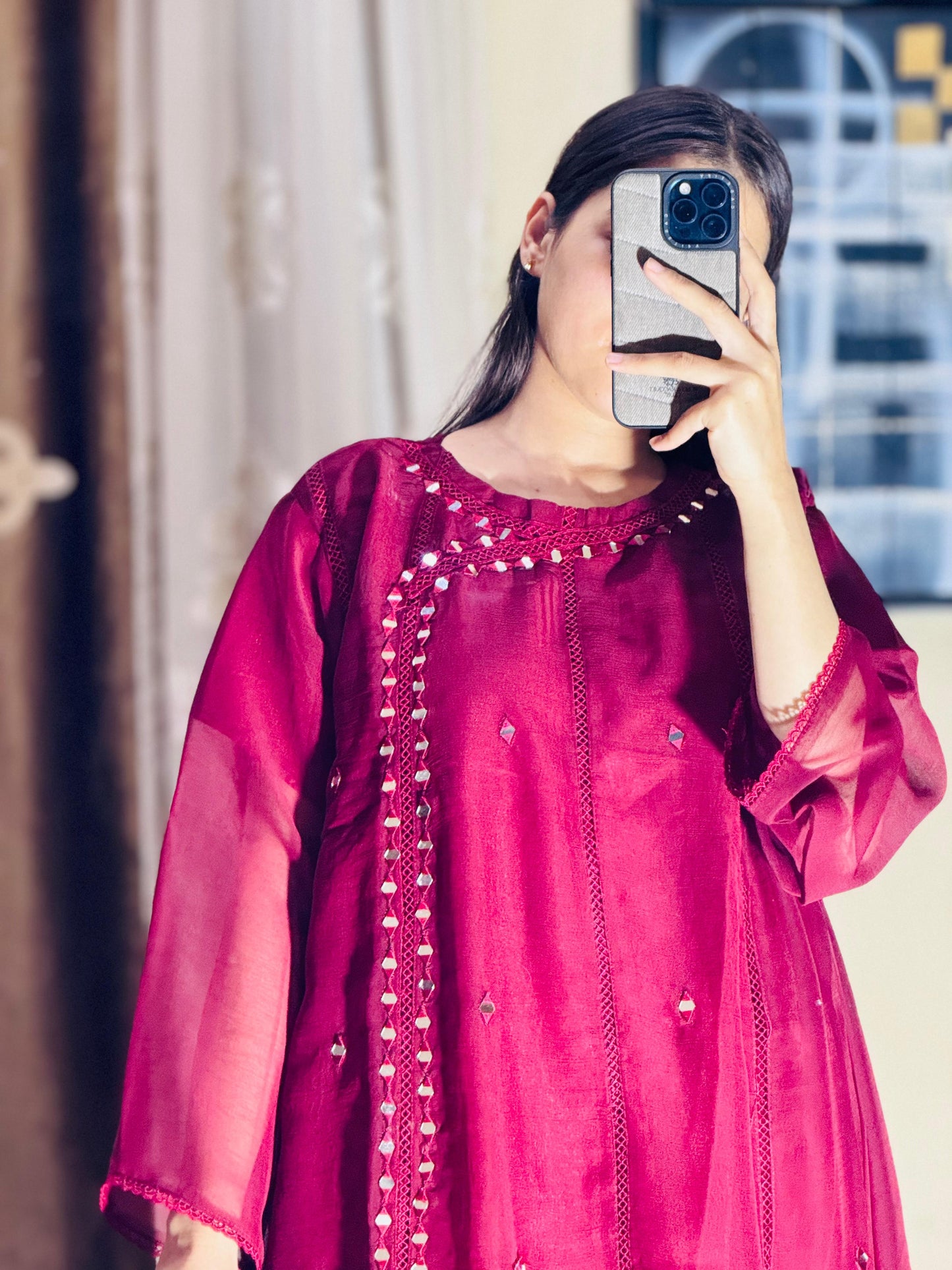 Mahnoor  ( Stitched 3 Pcs )